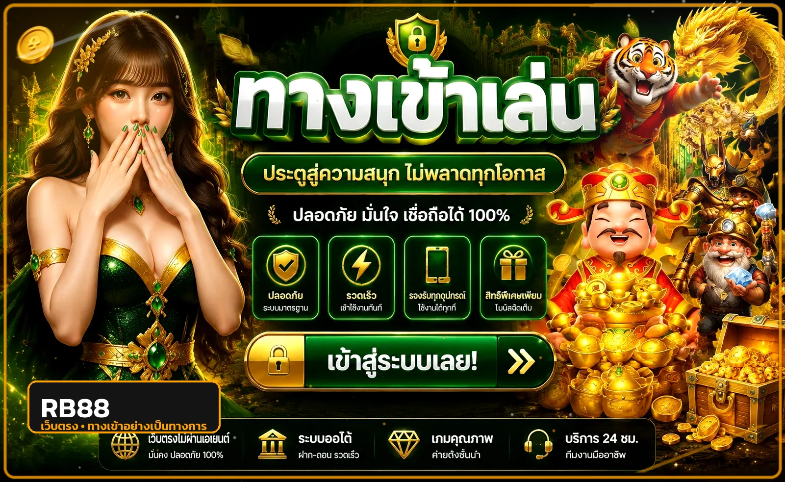 ภาพเข้าสู่ระบบ RB88 และความปลอดภัยบัญชี